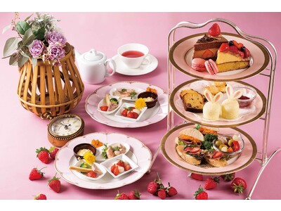【京王プラザホテル八王子】旬のいちごを散りばめた1日15食限定のアフタヌーンティー　干支のうさぎスイーツや魅力的な選べるケーキに高尾山をイメージした新作スイーツも登場！