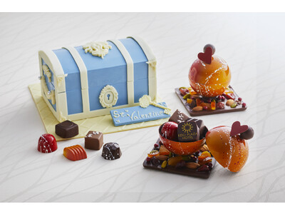 開ける瞬間のワクワク感と美しいビジュアルにこだわった宝石箱やグラデーションが幻想的な地球儀型チョコレートなど、感謝の気持ちを込めて大切な方へ贈るバレンタイン＆ホワイトデースイーツ