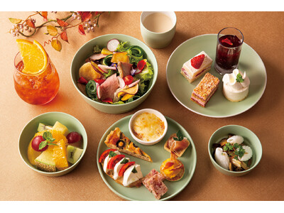 東京を一望できる地上160ｍのスカイラウンジ＜オーロラ＞から紅茶スイーツとマロンスイーツを一度に堪能でき...