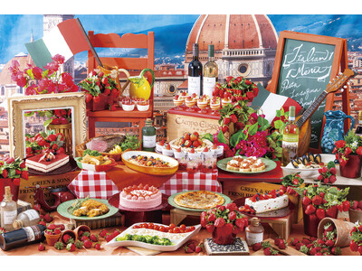 食欲そそる彩り豊かなイタリア料理にいちごのイタリアンスイーツ「心躍るイタリアの美食×ストロベリースイーツ...