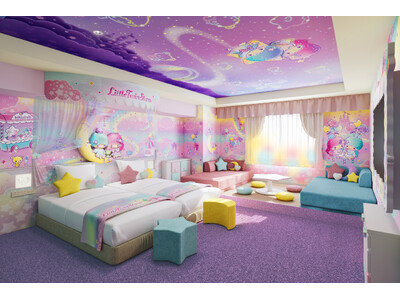 サンリオの人気キャラクター「リトルツインスターズ」キャラクタールーム2室を新設京王プラザホテル八王子オリ...