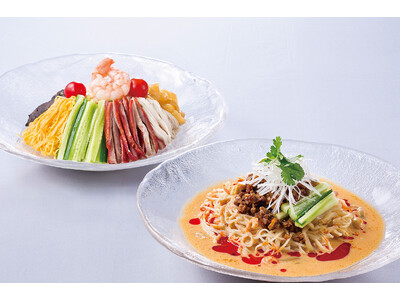 和・洋・中の冷たい麺が勢揃い。初夏の訪れを彩り溢れる一皿で堪能する「冷たい麺フェア」開催