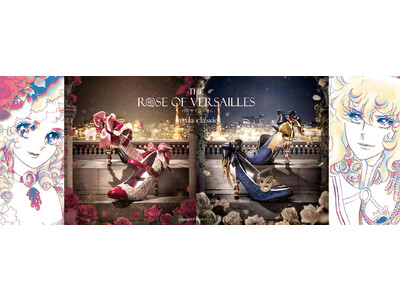 mayla classic×ベルサイユのばら　エレガントなパンプス2022年10月28日（金）12：00より受注販売開始！