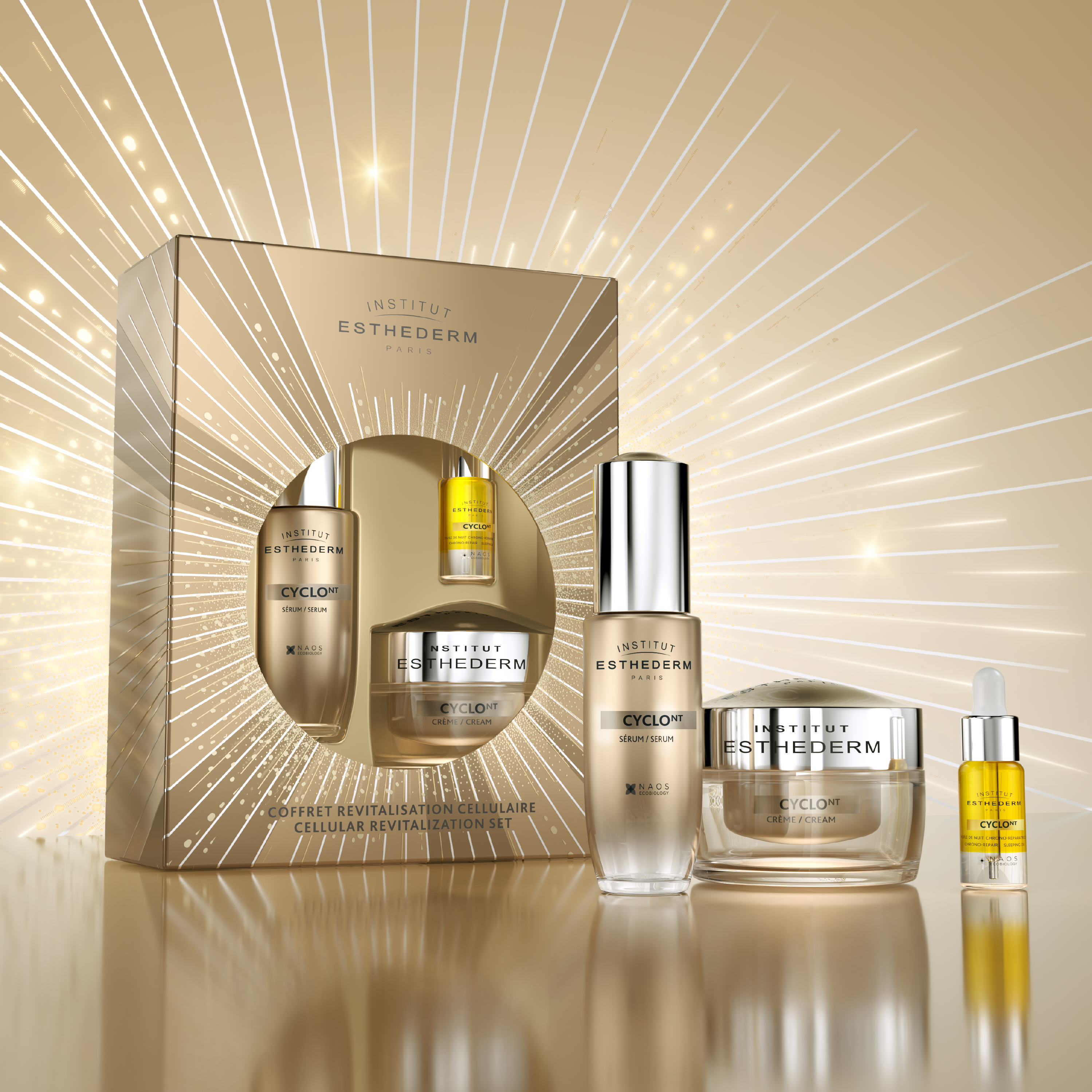 『エステダム』より、ホリデーコフレが10月1日発売！肌のいちばん小さな奇跡に感謝を。美しさは、ひとつひとつの細胞*¹から始まる。