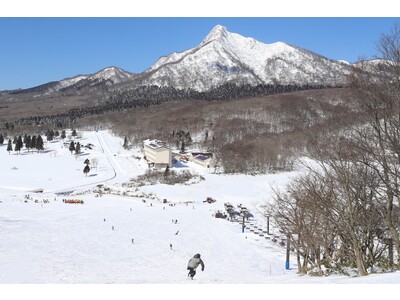 西日本でもトップクラスの雪質と雪量が自慢　休暇村奥大山「鏡ヶ成（かがみがなる）スキー場」２０２３年１２月２３日（土）オープン　オープン当日は午後から運行するリフト代が無料！