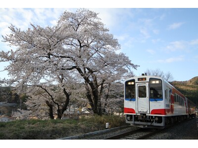 祝！「三陸鉄道」開業４０周年　休暇村陸中宮古では、三陸鉄道の開業４０周年を祝し、4月1日（月）から「三陸...
