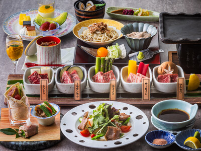 休暇村茶臼山高原、国内線のファーストクラス機内食でも提供される 愛知県が誇るブランド黒毛和牛「源氏和牛」...