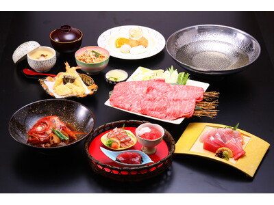 南紀自慢の贅沢な味覚【金目鯛・活き〆天然生まぐろ・熊野牛】３つの贅沢が味わえる初夏の料理コース「熊野牛と...