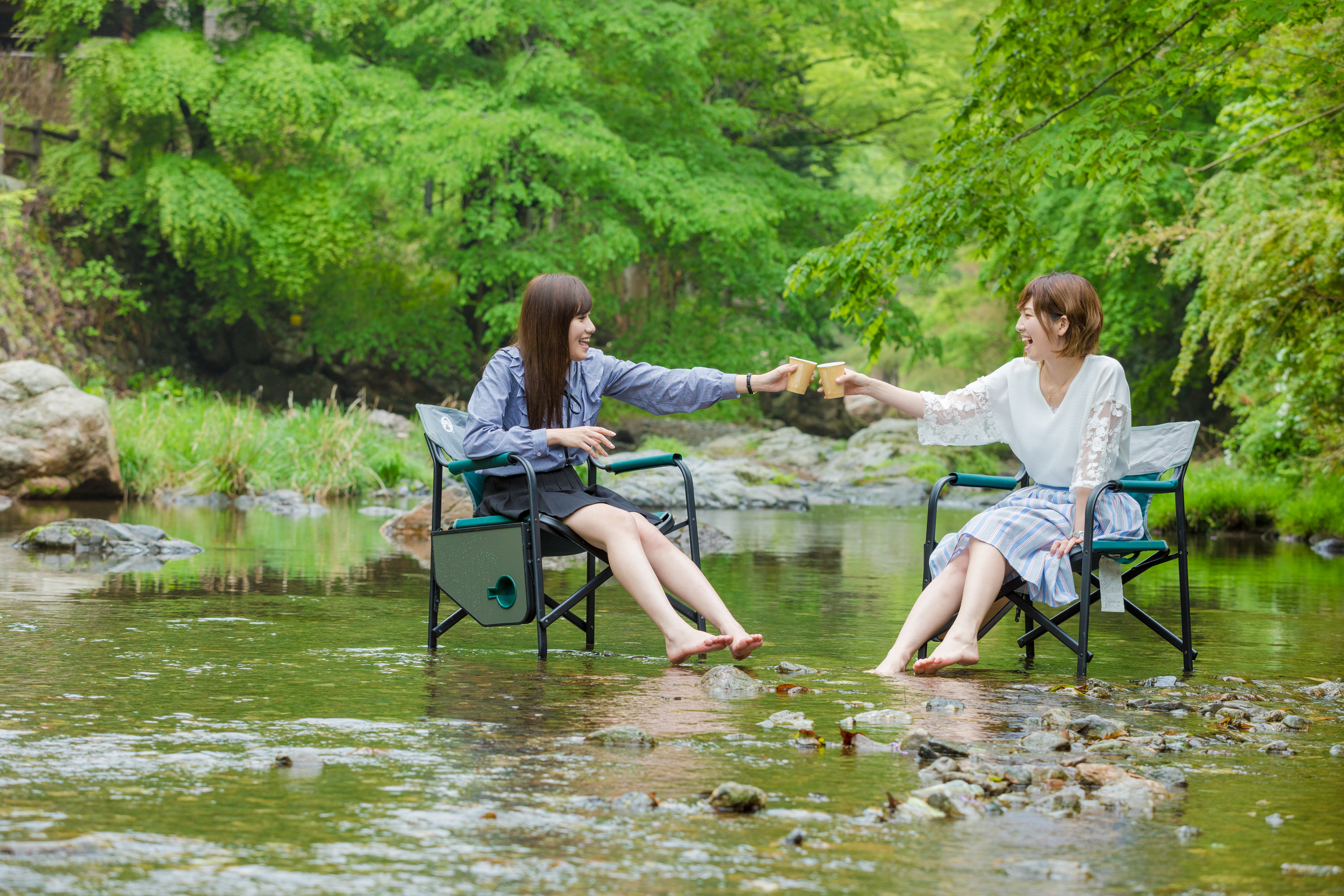 7月7日は川の日　休暇村奥武蔵で、熱中症対策にもなる“天然の足水体験”をしませんか？　高麗川の清流に癒され、涼やかな“水”とともに過ごす夏