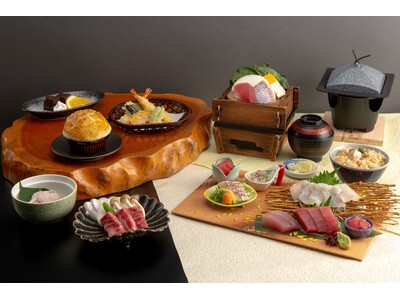 春を告げる旬魚“桜鯛”と南紀特産の“生まぐろ”を使用した季節限定会席　この時期・この場所でしか味わえない...