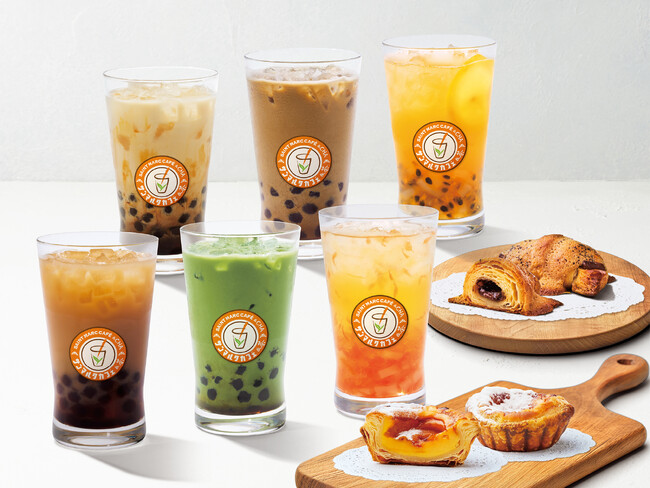 サンマルクカフェより“お茶”にフォーカスをあてた新ブランド『サンマルクカフェ&茶』が7月18日（金）より始動