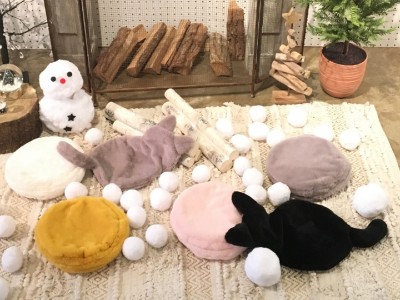 「かわいい！」は、暖かくなるための合言葉。「ふわふわ気持ちいい！」で選んだら、体も心も温まった。