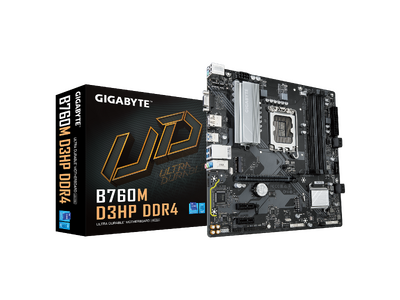 GIGABYTE社製Micro ATXマザーボードIntel(R) B760 Expressチップセット搭載の「GIGABYTE B760M D3HP DDR4」を発売