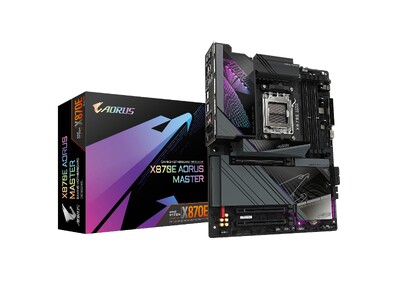 GIGABYTE社製 AMD X870E / X870 チップセット搭載 AORUS シリーズマザー５製品発売