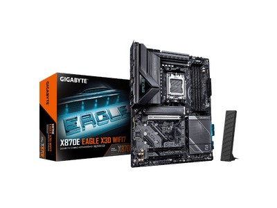 GIGABYTEより、AMD X870E チップセット搭載 ATX マザーボード「X870E