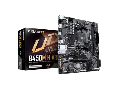 GIGABYTE���AAMD B450 �`�b�v�Z�b�g���� AMD StoreMI �e�N�m���W�[�Ή� Micro ATX�}�U�[�{�[�h�uB450M H ARGB�v����