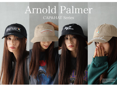 Arnold Palmerより、CAP&HATシリーズがリリース！