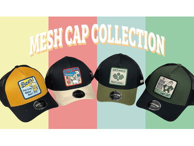 E-COMEGROUPより、『SUNNYDAY SUNDAY ワッペン キャップシリーズ』を発売中！