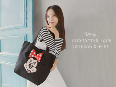 E-COMEGROUPより、『Disney』 CHARACTER　DESIGN FACE TOTEBAG SERIESがリリース！