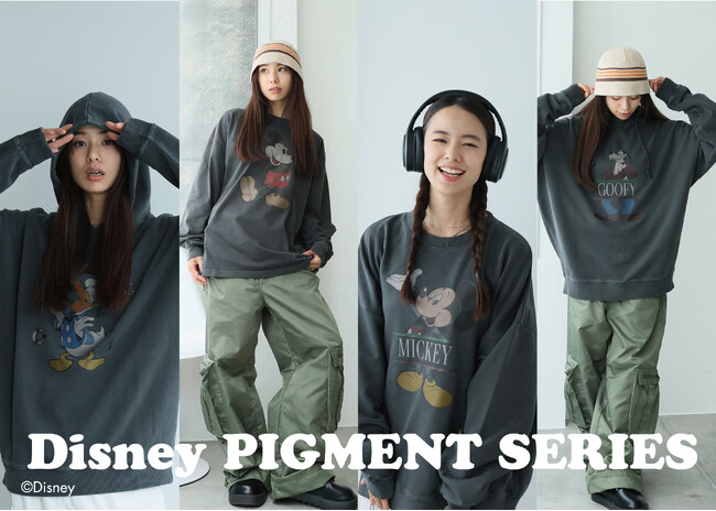 E-COMEGROUPより、『DISNEY』 CHARACTERS PIGMENT APPAREL SERIESが発売!