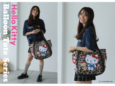 E-COMEGROUPより、『Sanrio Hello Kitty BALLOON TOTEBAG SERIES』を発売！