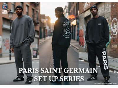 E-COMEGROUPより、『Paris Saint-Germain』 SETUP WEAR SERIESを発売！