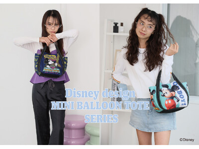 E-COMEGROUPより、『Disney』のMickey&friendsたちがデザインされたMINI BALLOONTOTE SERIESが発売！