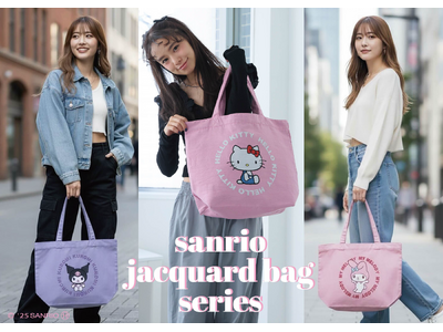 E-COMEGROUPより、『Sanrio』JACQUARD TOTEBAG SERIES を発売！