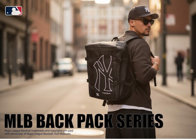 E-COMEGROUPより、MLBスクエアリュックをリリース!