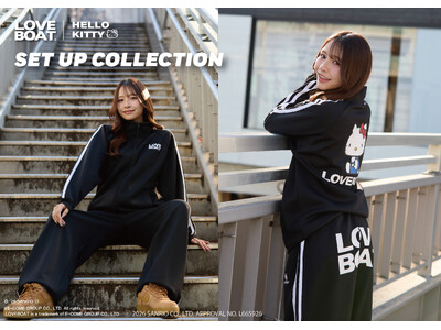 E-COMEGROUPより、LOVEBOAT×Hello Kittyコラボジャージコレクションが登場!!