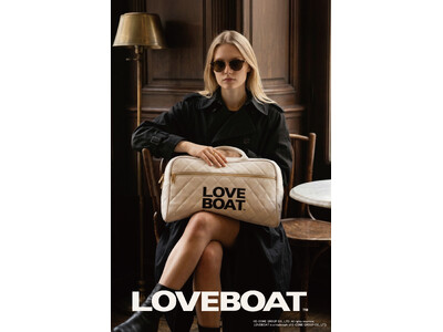 LOVEBOATより、洗練された都会的なムードを纏う「QUILTING BOSTON BAG」が新登場！大人なラグジュアリーストリートを演出。