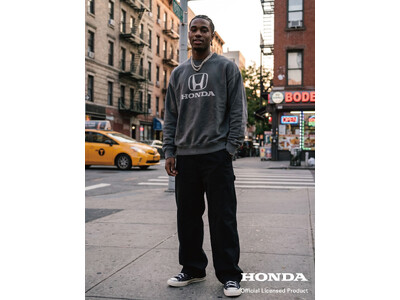 世界的なモーターブランド「HONDA」オフィシャルライセンスの新作スウェットが登場！ヴィンテージライクな風合いとストリートテイストが融合した注目のアイテム。