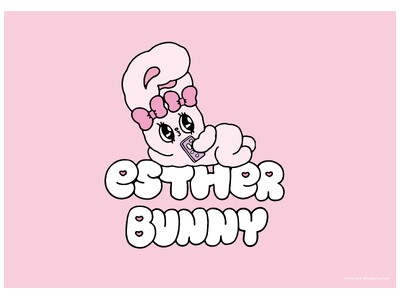 世界で愛される韓国のキャラクター「Esther Bunny（エスターバニー）」のアパレル、服飾雑貨がE-COMEGROUPより、発売決定!!
