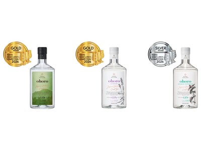「ohoro GIN」シリーズ、TWSC 2026 で金賞2賞 ニセコの素材を活かしたクラフトジンが評価