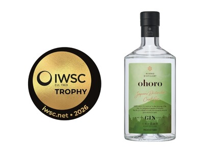 【ニセコ蒸溜所】ohoro GIN StandardがIWSC 2026で世界一の評価を獲得