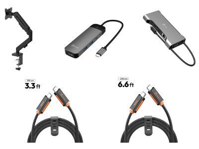 j5createからワークスタイルを革新する周辺機器5種を3月27日より順次、発売開始！
