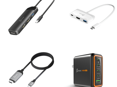 j5create�A�ŐV��USB-C���Ӌ@�킨��э��o��GaN�[�d��4���i���W��12����菇���A�����J�n�I