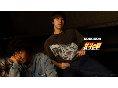�A�j���w�k�l�̌�-FIST OF THE NORTH STAR-�x�ƁuODDGOOD�v�̃R���{�A�p�����R���N�V�������o��I10��23�������Ԍ���|�b�v�A�b�v���J��