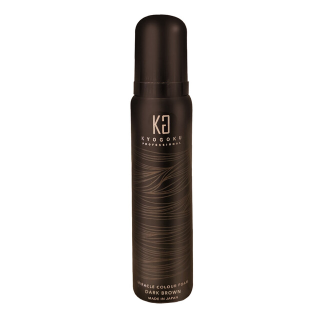 KYOGOKU PROFESSIONAL、新商品「ミラクルカラーフォーム ダークブラウン」を発売~ワンプッシュで手軽にプロ仕様の白髪染めを実現~