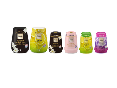 人気の香りはそのままに、インテリアになじむおしゃれなデザインにリニューアル！お部屋＆トイレ用「Sawaday フレグランスゲル」