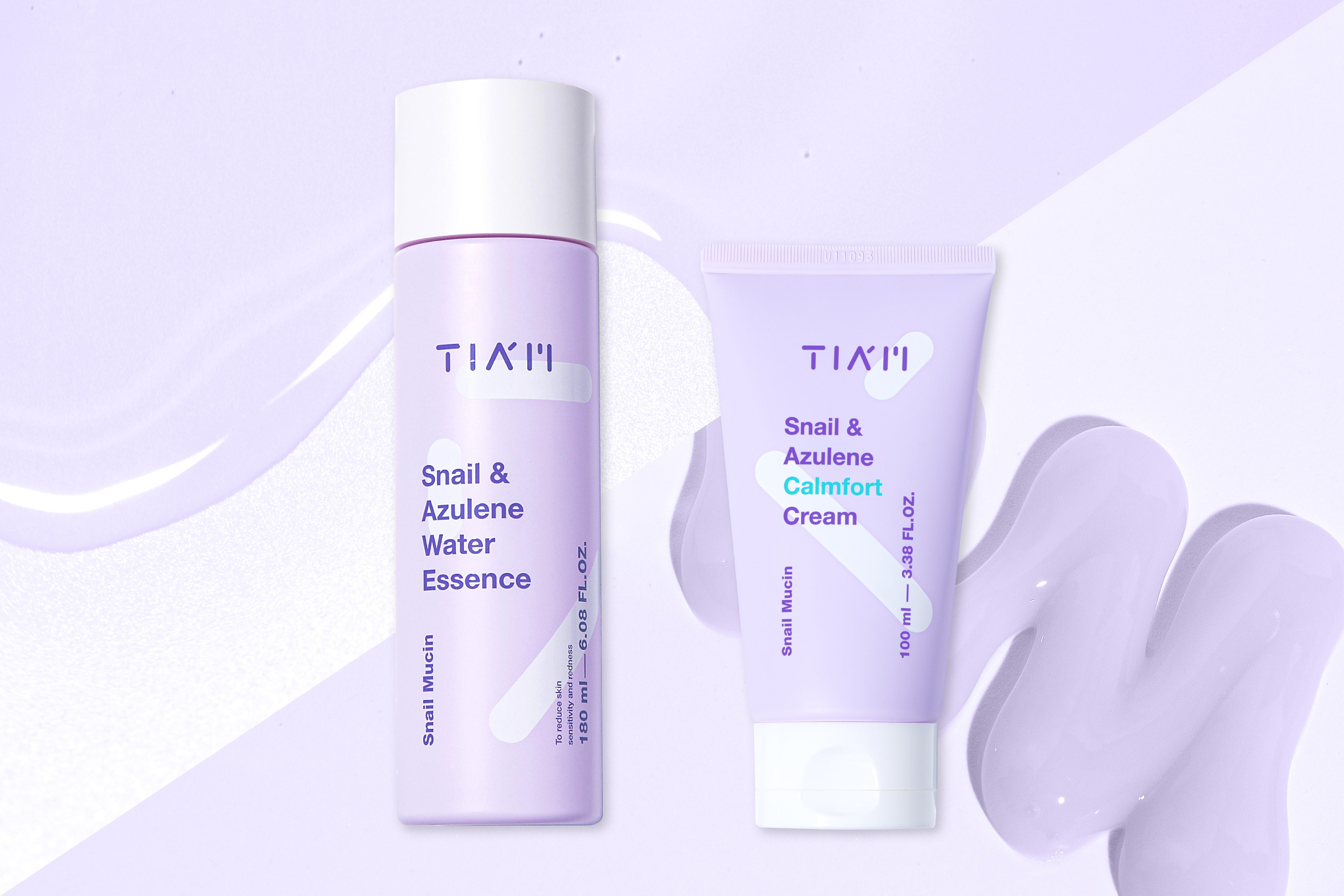 【新発売】韓国スキンケア「TIAM」から“カタツムリエキス※１×アズレン※２”配合の化粧水＆水分クリーム発売！