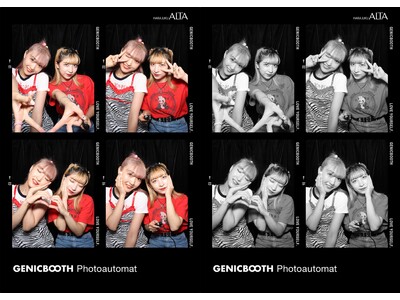 ”盛らない”韓国プリクラ機「GENICBOOTH Photoautomat」の2号機がこの秋、原宿アルタに登場！アルタ限定台紙デザインも！