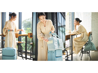 ＼「ことりっぷ」とLEGEND WALKERのコラボ製品が誕生／オシャレな週末女子旅を叶えるスーツケース＆トラベル小物