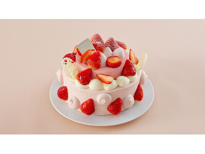 札幌の洋菓子【きのとや】4月限定！爽やかなピンク色の新作デコレーション「苺のムースデコレーション」が登場！