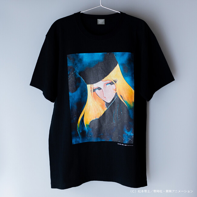プレスリリース「【復刻発売】「松本零士展 創作の旅路」開催記念！去年完売の『銀河鉄道999』Tシャツが6/20（金）より発売決定！」のイメージ画像