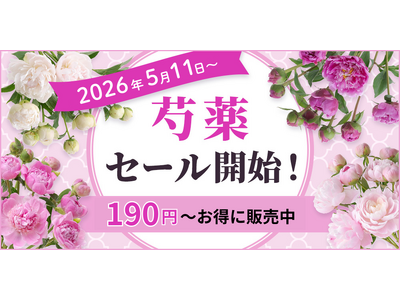 【期間限定】芍薬SALEを2026年5月11日～開催！｜花の卸通販フラワースミスマーケット