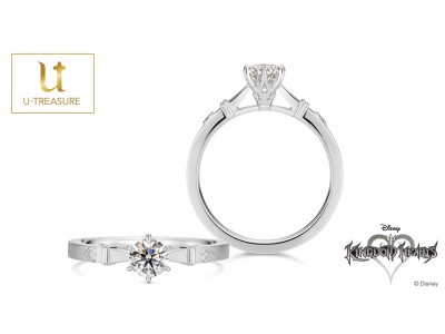 「キングダム ハーツ」婚約指輪を6月22日（金）新発売。ダイヤモンドの石座には「ソラが着用しているネックレスの王冠」のデザイン