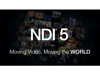 IP 映像伝送方式 NDI の新バージョン「NDI 5」を発表