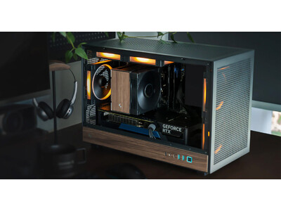 DeepCool社製、木目調デザインのミニタワー型PCケース「CH260 WOOD」を