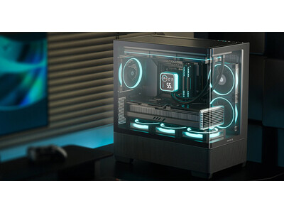 DeepCool社製、ピラーレスデザインのミニタワー型PCケース「CG380U 3F